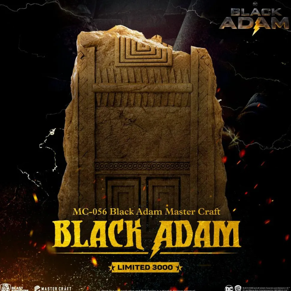 Black Adam (2022) - Black Adam on Throne Master Craft 15" Statue