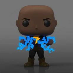 Black Adam (2022) - Black Adam with Lightning Pop! Vinyl Figure in Acrylic Pop! Protector (Chase Variant)