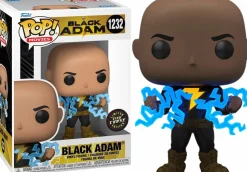 Black Adam (2022) - Black Adam with Lightning Pop! Vinyl Figure in Acrylic Pop! Protector (Chase Variant)