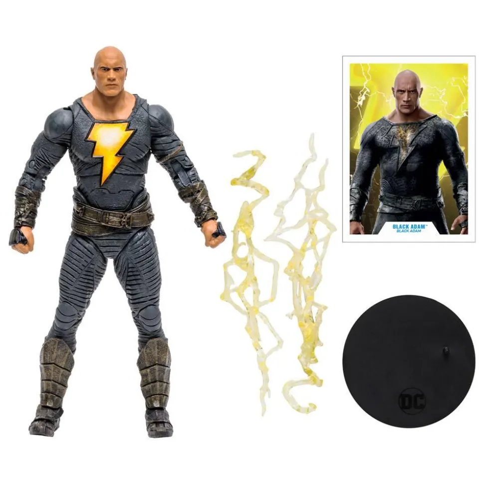Black Adam (2022) - Black Adam with Throne DC Multiverse 7” Scale Action Figure