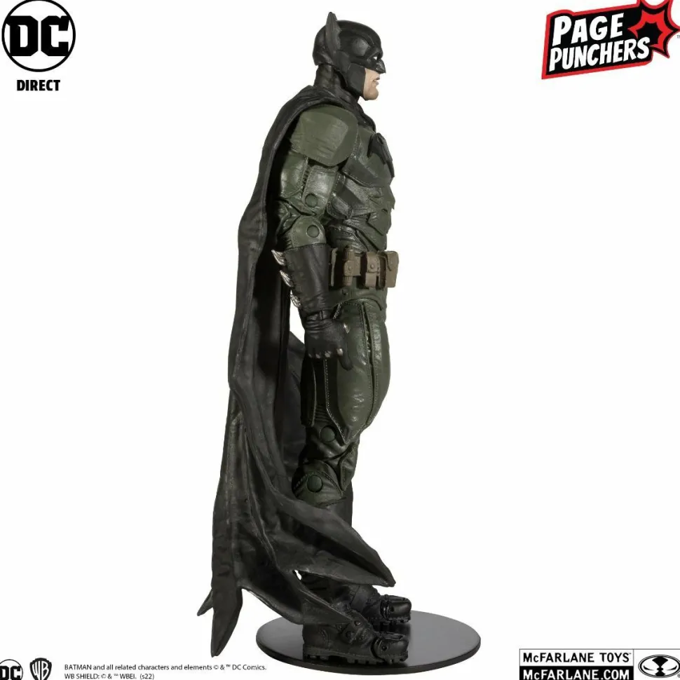 Black Adam - Batman with Comic Book Page Punchers 7” Scale Action Figure Pack