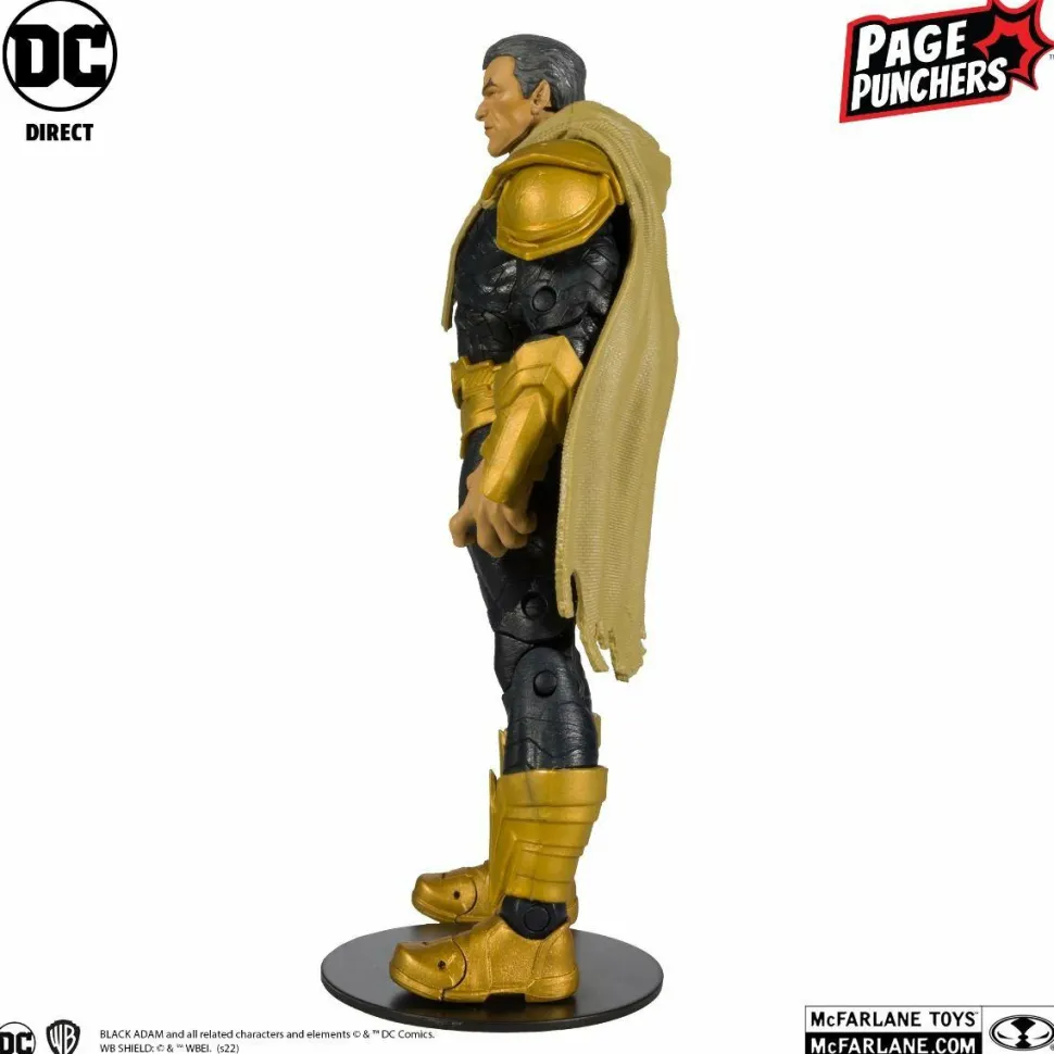 Black Adam - Black Adam with Comic Book Page Punchers 7” Scale Action Figure Pack