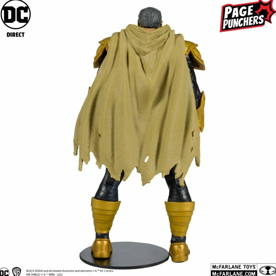 Black Adam - Black Adam with Comic Book Page Punchers 7” Scale Action Figure Pack
