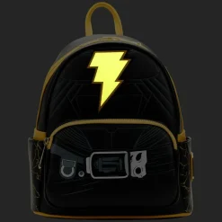 Black Adam - Cosplay Light Up 10” Faux Leather Mini Backpack