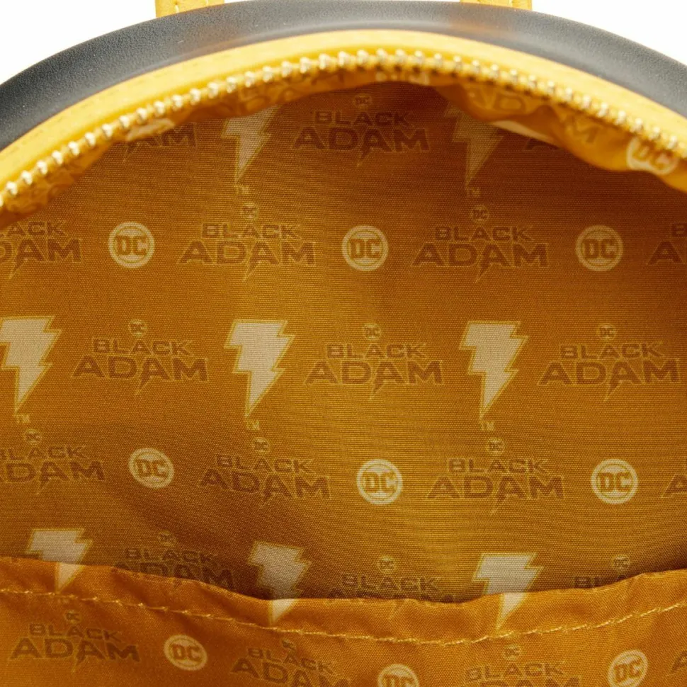 Black Adam - Cosplay Light Up 10” Faux Leather Mini Backpack