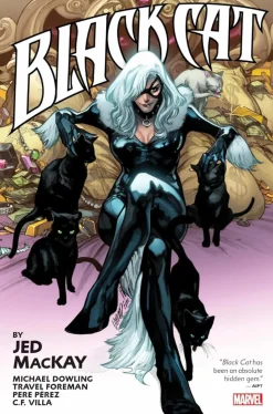 Black Cat - Black Cat by Jed MacKay Omnibus Hardcover Book