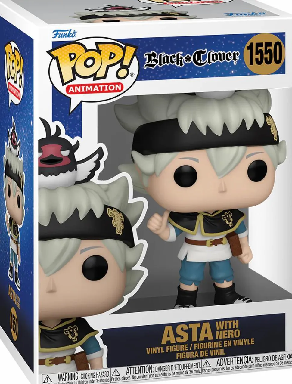 Black Clover - Asta with Nero Pop! Vinyl Figure