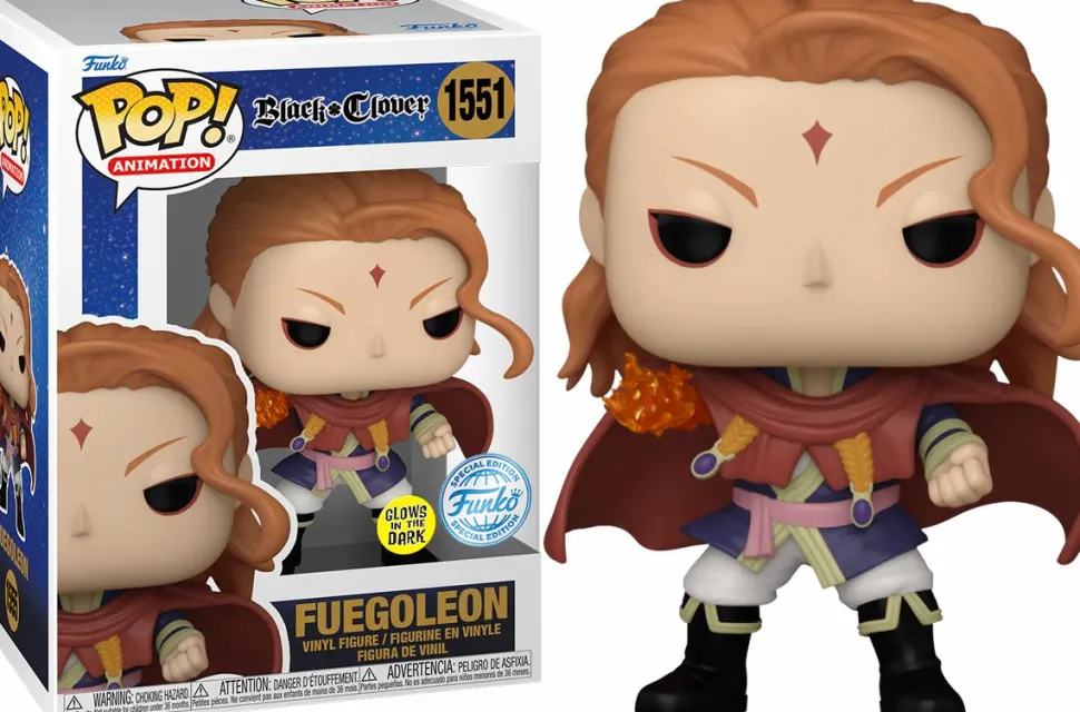 Black Clover - Fuegoleon Glow-in-the-Dark Pop! Vinyl Figure