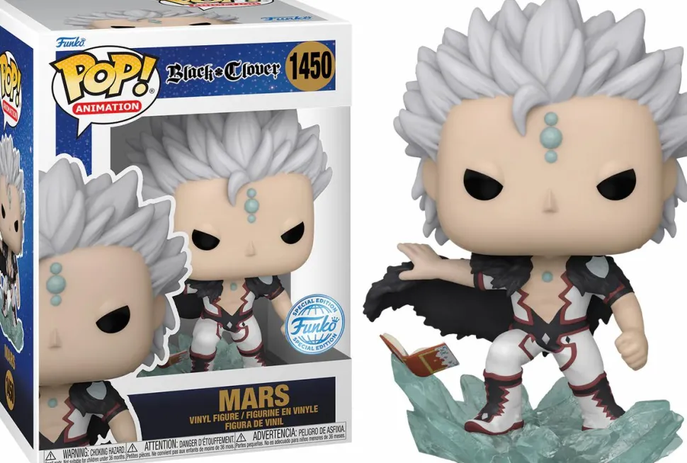 Black Clover - Mars with Book Pop! Vinyl Figure