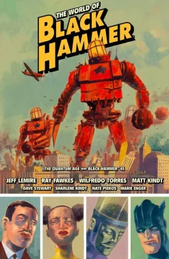 Black Hammer - The World of Black Hammer Library Edition Volume 02 Hardcover Book