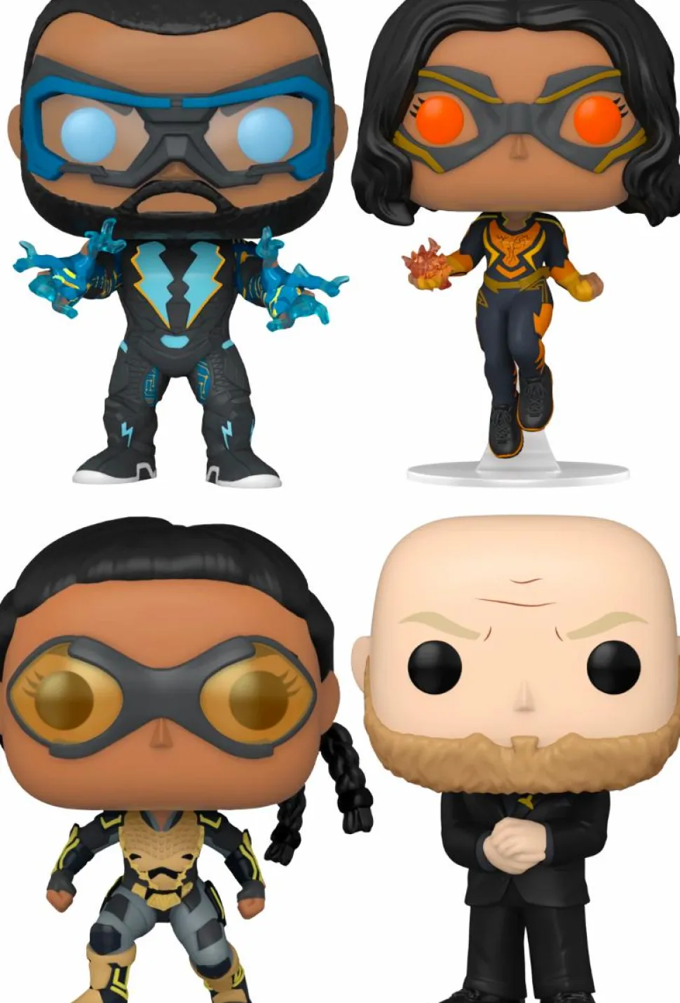 Black Lightning - Funder & Lightning Pop! Vinyl Bundle (Set of 4)