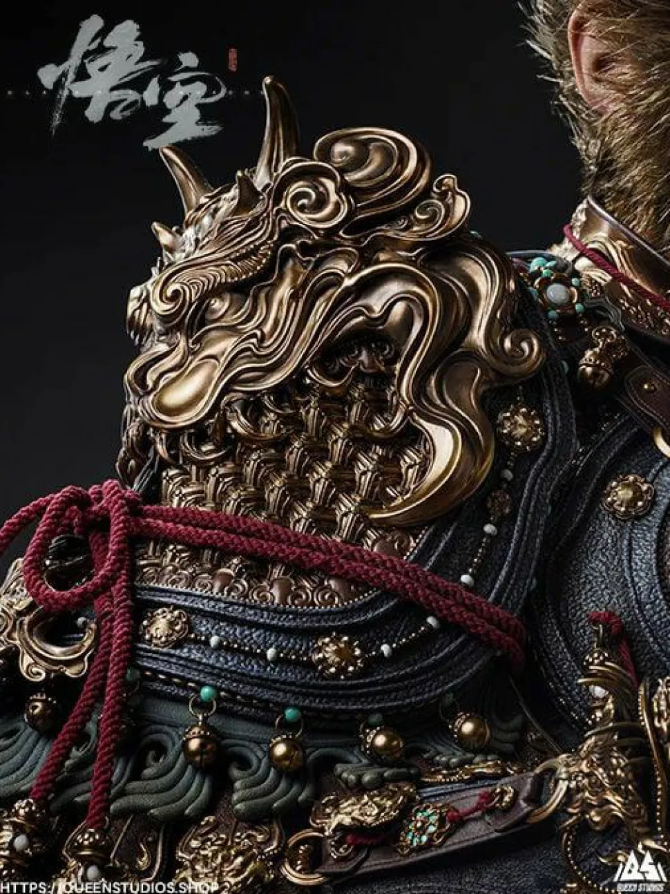 Black Myth: Wukong - The Destined One 1:1 Scale Life-Size Bust
