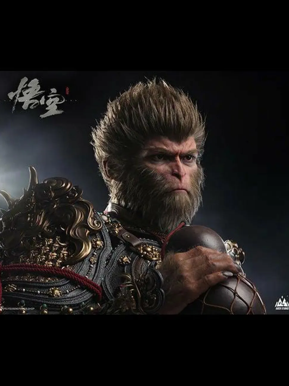 Black Myth: Wukong - The Destined One 1:1 Scale Life-Size Bust