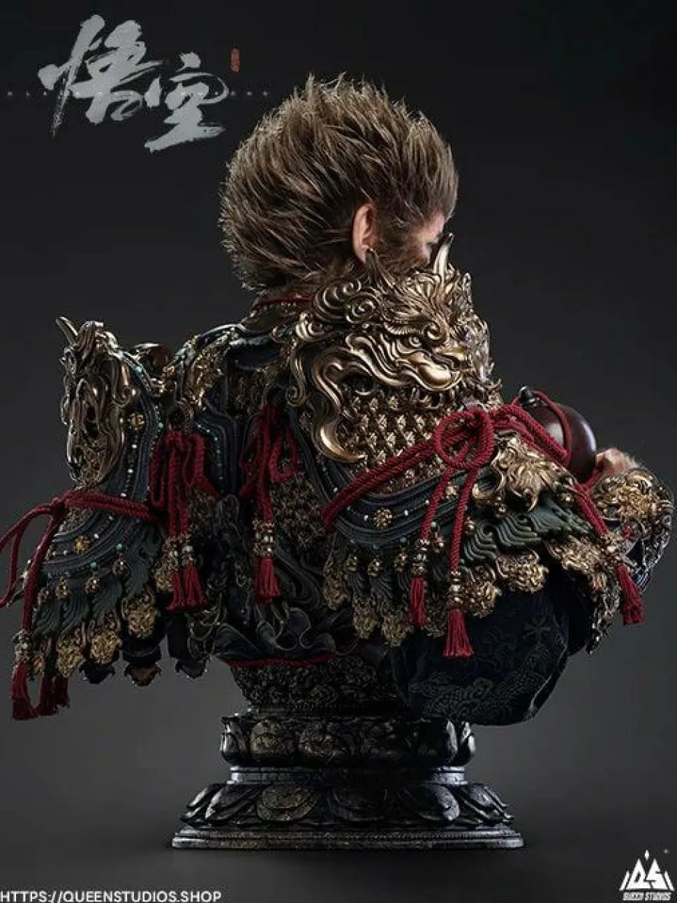 Black Myth: Wukong - The Destined One 1:1 Scale Life-Size Bust