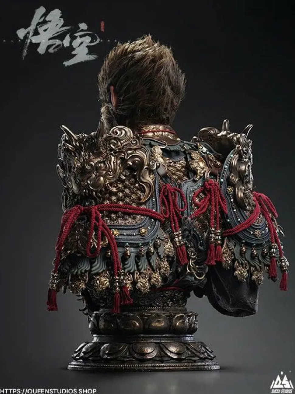 Black Myth: Wukong - The Destined One 1:1 Scale Life-Size Bust