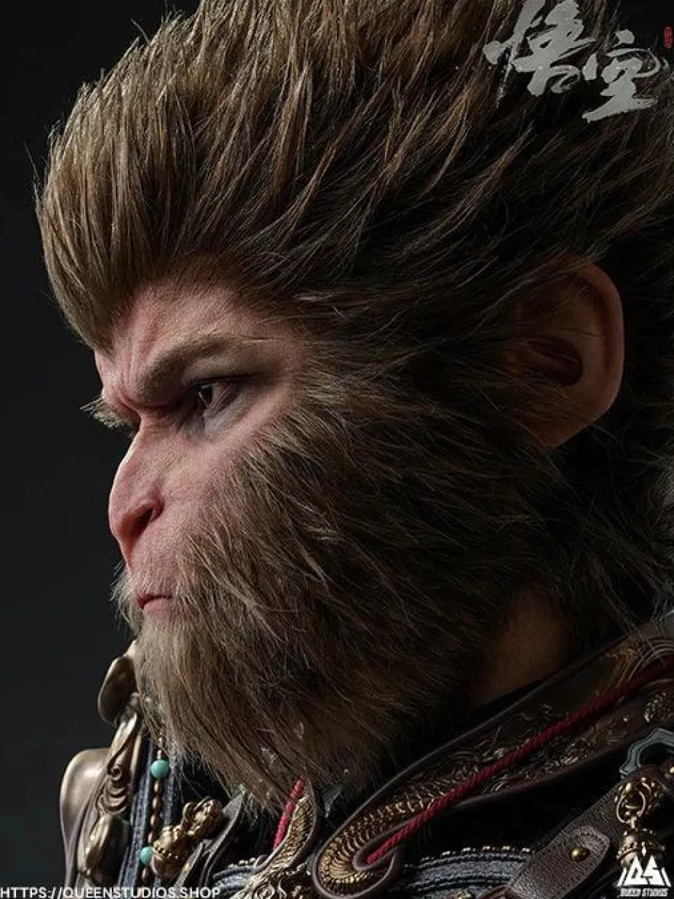 Black Myth: Wukong - The Destined One 1:1 Scale Life-Size Bust