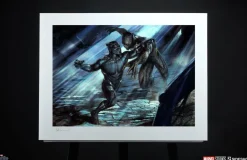 Black Panther (2018) - Black Panther vs Erik Killmonger Fine Art Print by Adi Granov