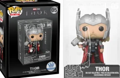 Black Panther (2009) - Black Panther & Thor Diecast Metal Pop! Vinyl Figure Bundle (Funko / Popcultcha Exclusive) (Set of 2)