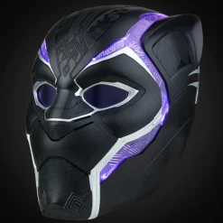 Black Panther (2018) - Black Panther Marvel Legends Premium Electronic 1:1 Scale Life-Size Prop Replica Helmet