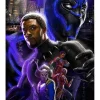 Black Panther (2018) - Black Panther Fine Art Print by Ryan Meinerding