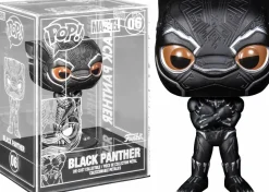Black Panther (2018) - Black Panther Diecast Metal Pop! Vinyl Figure (Funko / Popcultcha Exclusive)