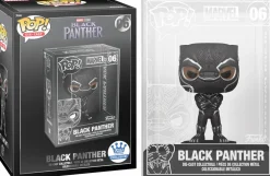 Black Panther (2018) - Black Panther Diecast Metal Pop! Vinyl Figure (Funko / Popcultcha Exclusive)