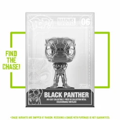 Black Panther (2018) - Black Panther Diecast Metal Pop! Vinyl Figure (Funko / Popcultcha Exclusive)