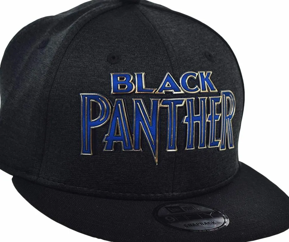 Black Panther (2018) - Blue Logo Snapback Hat