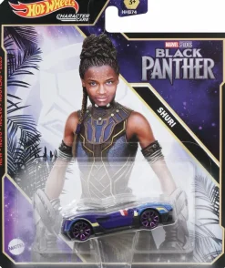 Black Panther (2018) - Shuri Hot Wheels Character Cars 1/64th Scale Die-Cast Vehicle