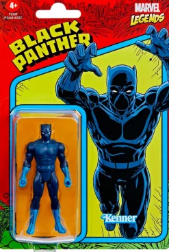 Black Panther - Black Panther Marvel Legends Retro Kenner 3.75” Action Figure