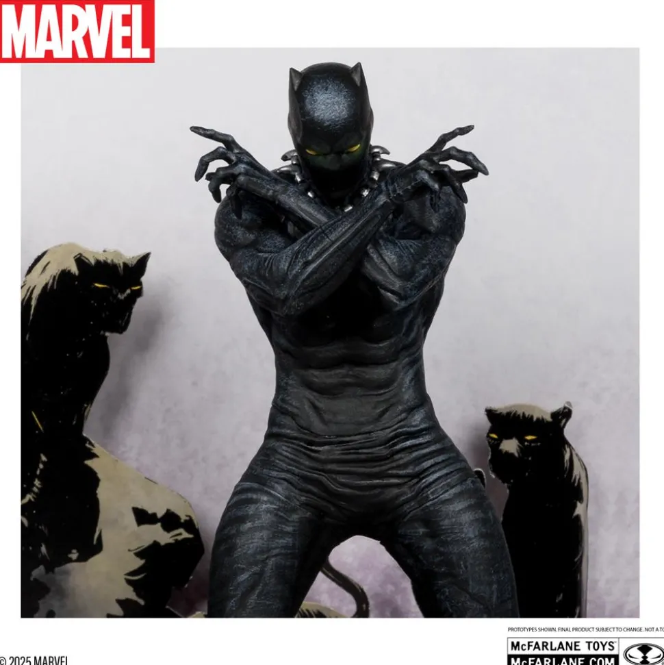 Black Panther - Black Panther (Marvel Knights #4) 1/10th Scale PVC Posed Figure