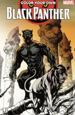 Black Panther - Colour Your Own Black Panther Trade Paperback Book
