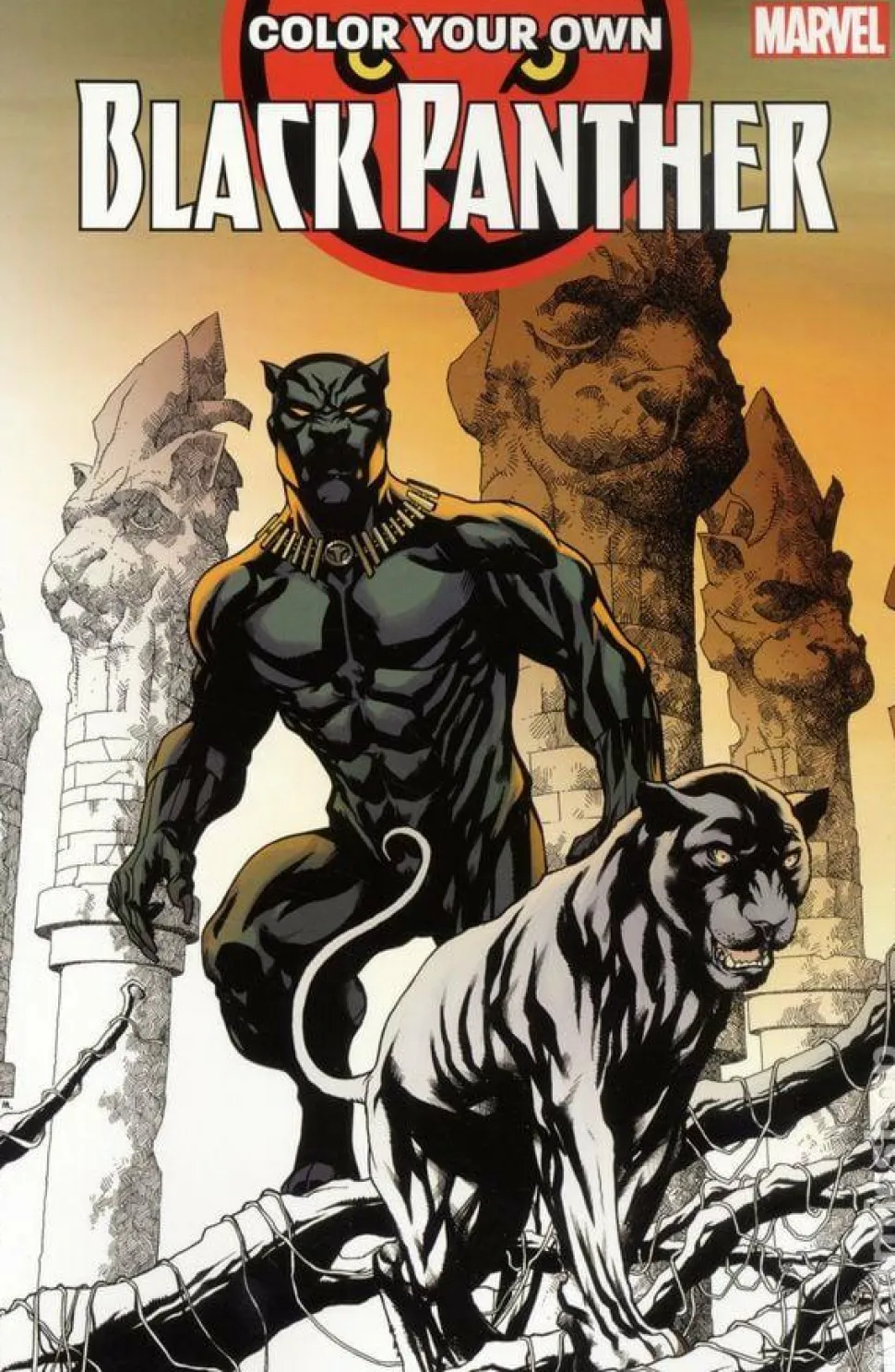 Black Panther - Colour Your Own Black Panther Trade Paperback Book
