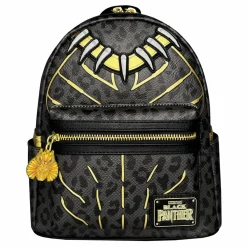 Black Panther - Killmonger Cosplay 10” Faux Leather Mini Backpack