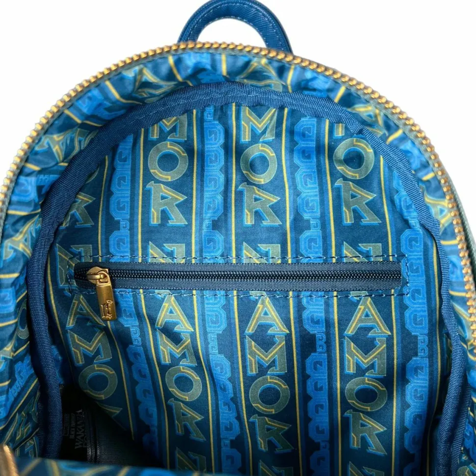 Black Panther - King Namor Cosplay 10” Faux Leather Mini Backpack