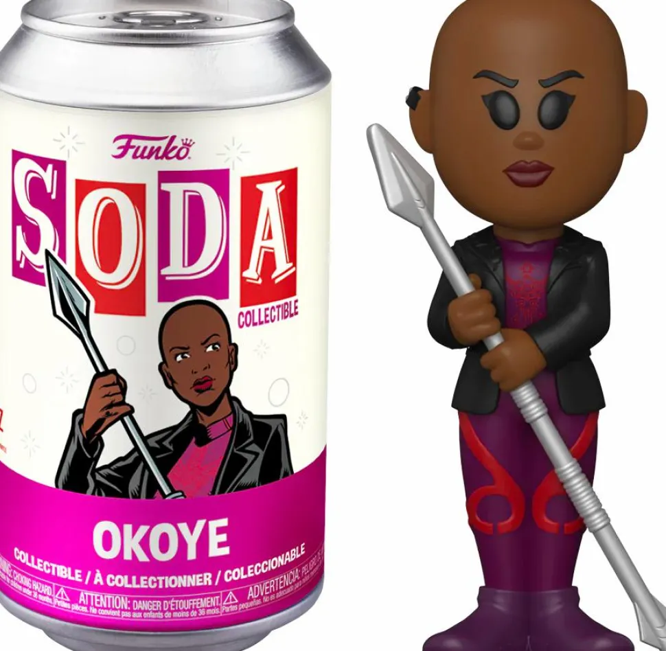 Black Panther 2: Wakanda Forever - Okoye SODA Vinyl Figure in Collector Can (International Edition)