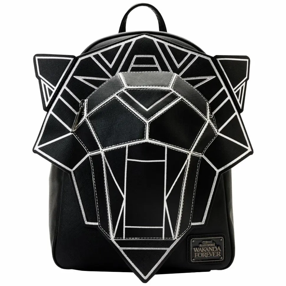 Black Panther - Wakanda Forever Figural 12” Faux Leather Mini Backpack