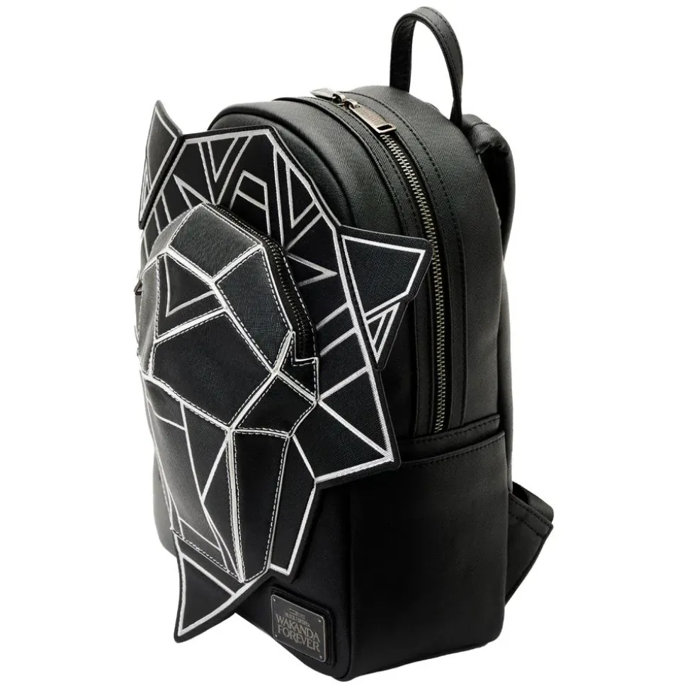 Black Panther - Wakanda Forever Figural 12” Faux Leather Mini Backpack