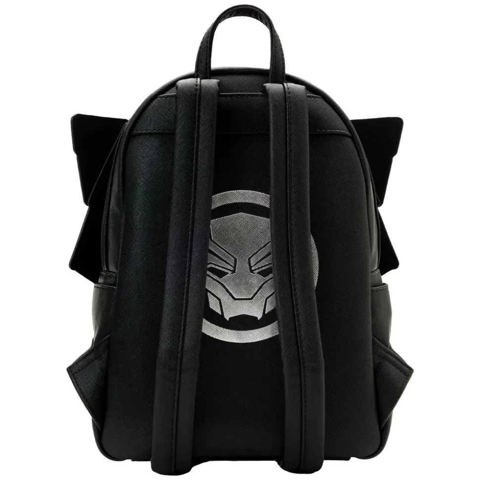Black Panther - Wakanda Forever Figural 12” Faux Leather Mini Backpack