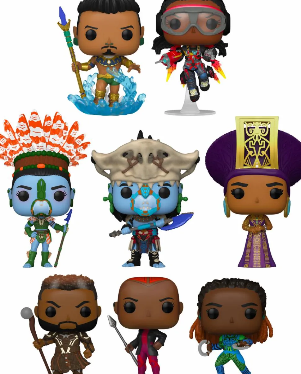 Black Panther 2: Wakanda Forever - Do It For T’Challa Pop! Vinyl Bundle (Set of 8)