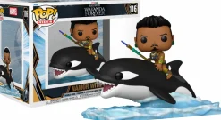 Black Panther 2: Wakanda Forever - Namor with Orca Pop! Rides Vinyl Figure