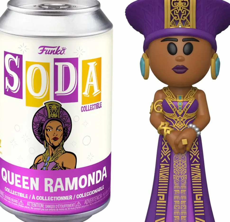 Black Panther 2: Wakanda Forever - Queen Romanda SODA Vinyl Figure in Collector Can (International Edition)