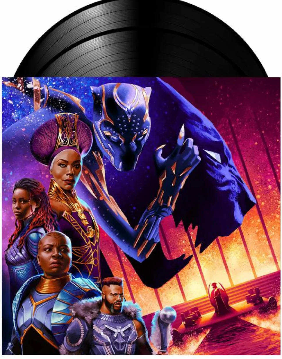Black Panther 2: Wakanda Forever - Original Score by Ludwig Goransson 2xLP Vinyl Record
