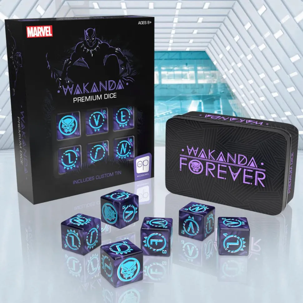 Black Panther - Wakanda Premium Dice Set 6-Pack