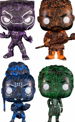 Black Panther: Legacy - Damion Scott Artist Series Pop! Vinyl Bundle (Set of 4)