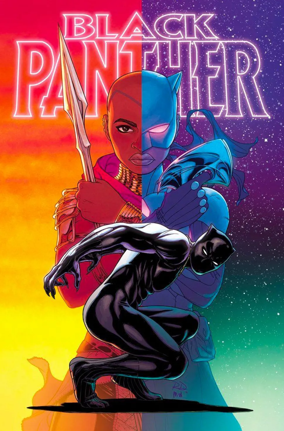 Black Panther: Wakanda Forever - Colour Split Poster (008)