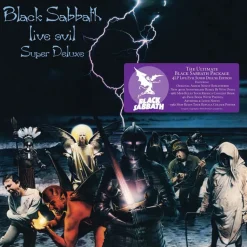 Black Sabbath - Live Evil 40th Anniversary 4xLP Super Deluxe Vinyl Record Box Set