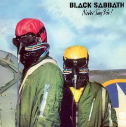 Black Sabbath - Never Say Die Pilot 3D Vinyl 8.5