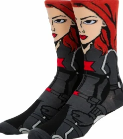 Black Widow (2020) - Black Widow 360 Character Crew Socks (One Size)