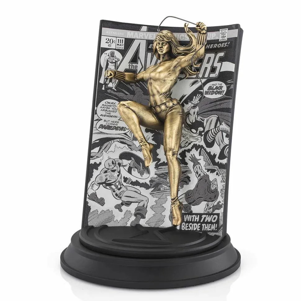 Black Widow - Avengers Vol 1 #111 Limited Edition 8.5” Gilt Pewter Statue